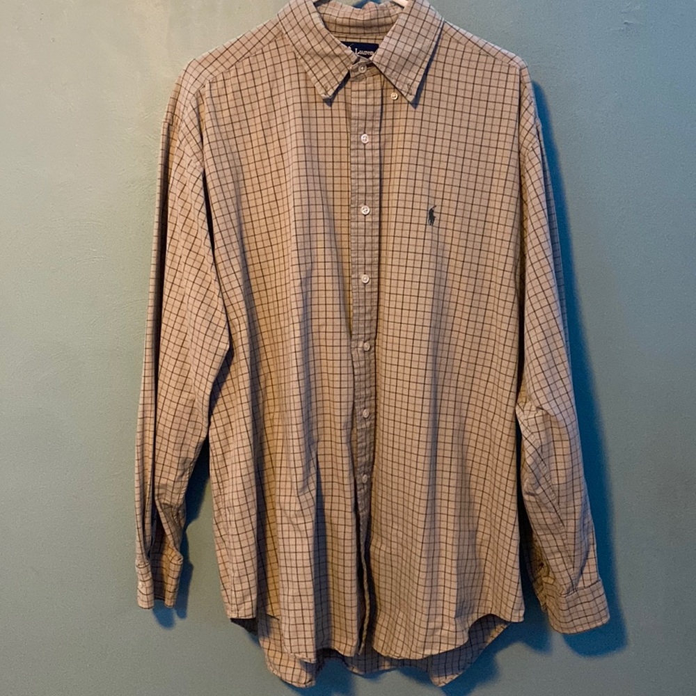 Men’s Ralph Lauren Button Up Long Sleeve Shirt